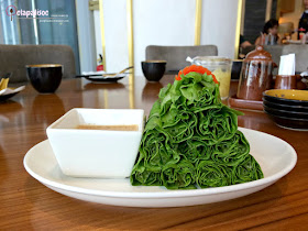 Lettuce Rolls with Homemade Sesame Sauce from Paradise Dynasty PH