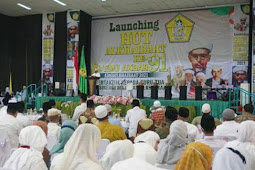 Abdul Gani Kasuba Buka Launching HUT Alkhairaat dan Temu Akbar di Ternate