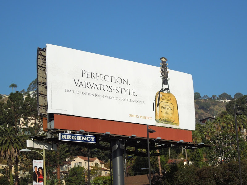 Perfection Varvatos style Patron Tequila billboard