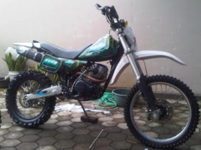 Modifikasi Trail honda gl pro