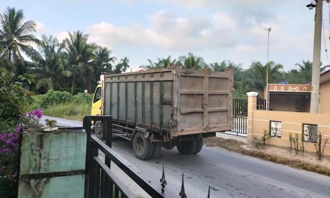 Galian C Tanah Timbun Tumbuh Subur di Desa Naga Kesiangan, Kecamatan Tebingtinggi, Sergai.