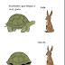 humor grafico: Carrera entre conejo y tortuga