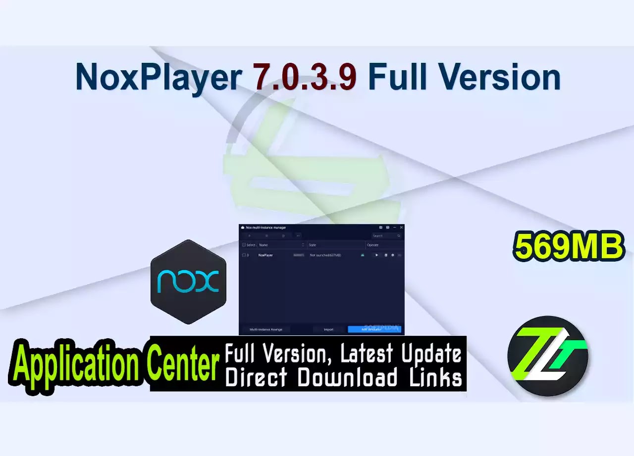 NoxPlayer 7.0.3.9 Full Version