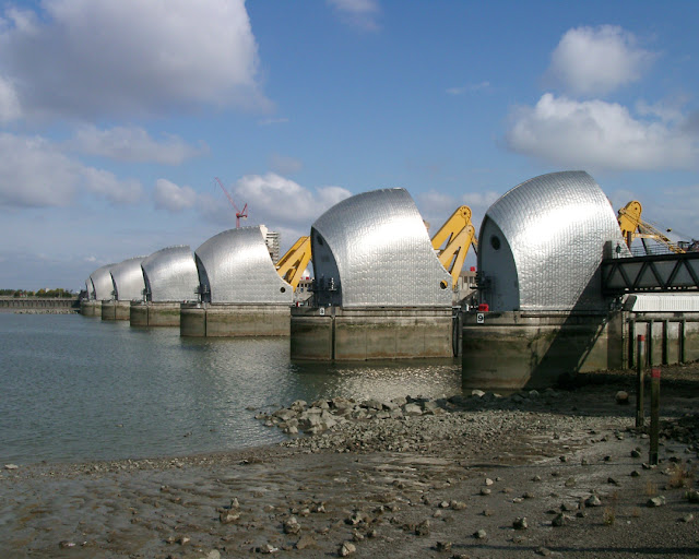 Thames Barrier, Greenwich Peninsula, London