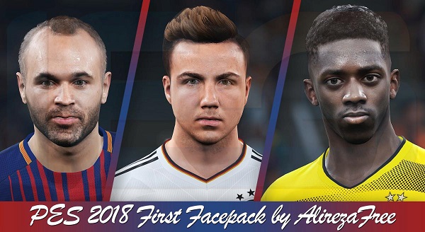 PES 2018 First Facepack