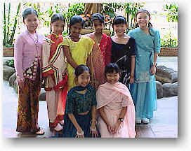 Multi Racial Singapore Picture on Children Of Different Races Wearing Different Traditional Costumes