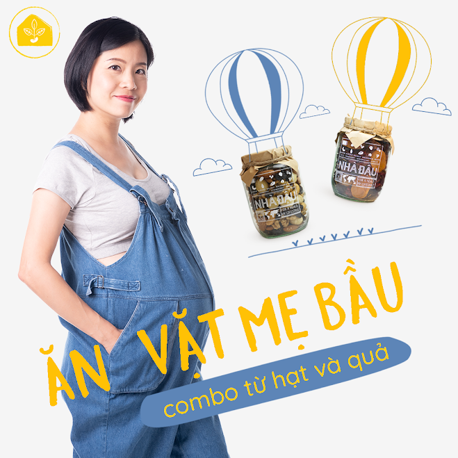 [A36] Biến tấu món ăn vặt bổ dưỡng cho Bà Bầu với hạt dinh dưỡng