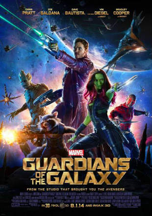 Guardians Of The Galaxy 2014 BRRip 480p Dual Audio 300Mb In Hindi Download