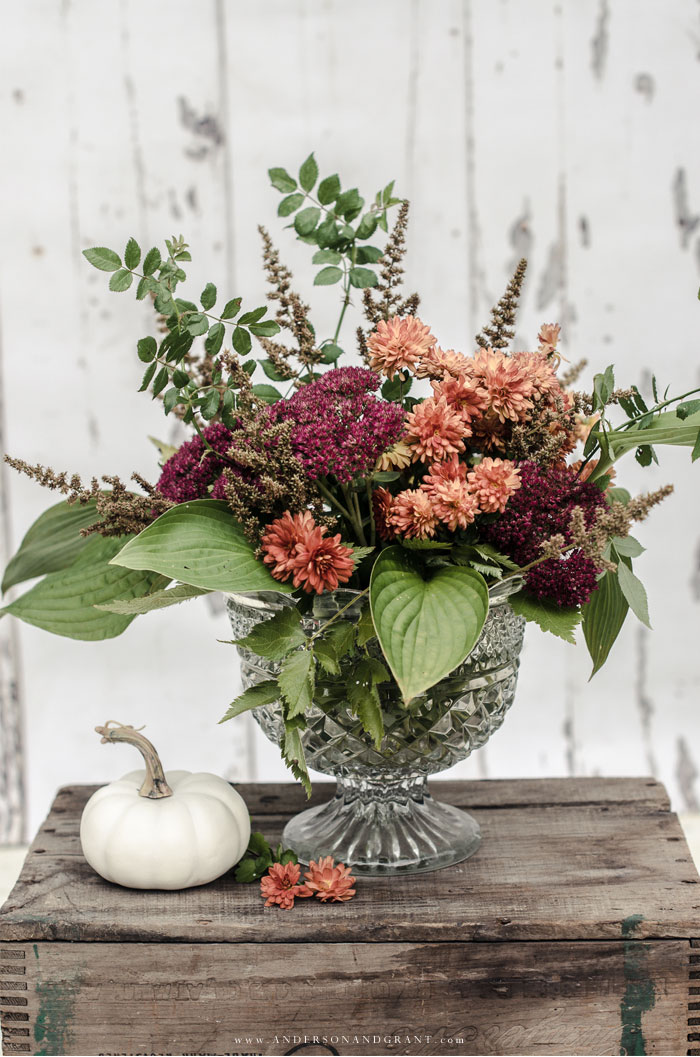 Fall Flower Arrangement