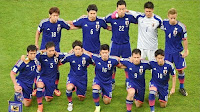 Selección de JAPÓN - Temporada 2013-14 - Osako, Morishige, Yoshida, Kawashima, Honda; Hasebe, Nagatomo, Uchida, Yamaguchi, Okazaki y Kagawa - JAPÓN 1 (Honda), COSTA DE MARFIL 2 (Gervinho y Bony) - 15/06/2014 - Campeonato Mundial de Fútbol de Brasil 2014, fase de grupos - Recife (Brasil), estadio Arena Pernambuco