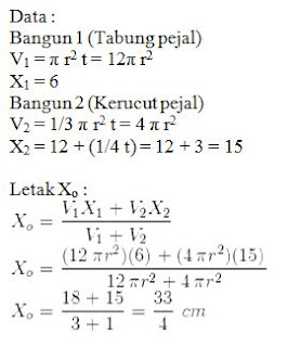 Kumpulan Materi Fisika Contoh soal titik berat