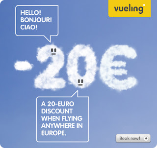 Travel around Spain - 20 EUR discount to fly to Spain with Vueling