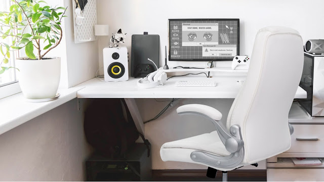 Office Design Architecture: Transforming Your Home Workspace, White Chairs