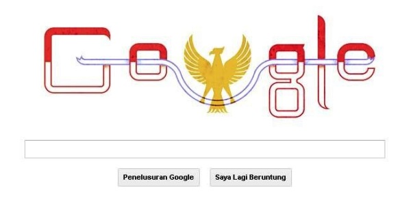 Google Peringati Hari Kemerdekaan Indonesia ke-68