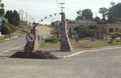 Placa de sinalização