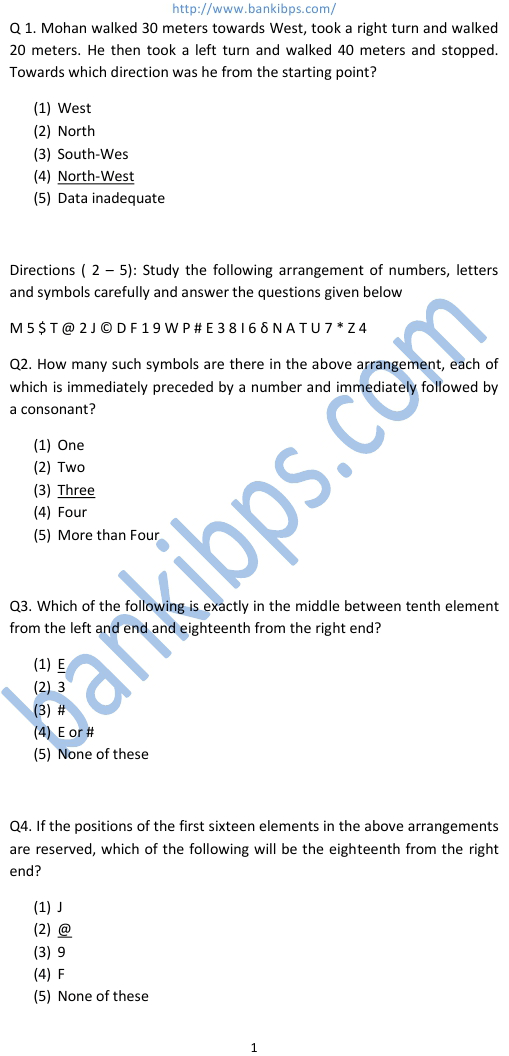 ibps reasoning tricks