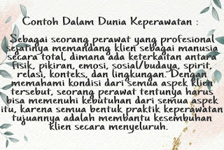 Dunia Keperawatan