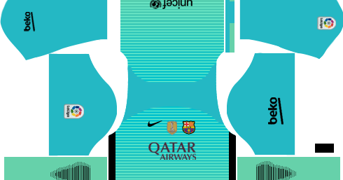 Kit Logo Barcelona Dream League Soccer 21