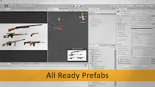 https://assetstore.unity.com/packages/3d/props/guns/3d-realistic-guns-package-102395