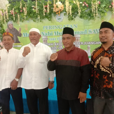 Peringati Maulid Nabi Muhammad SAW, BKM Jami' Belawan Gelar Kenduri dan Santuni Anak Yatim