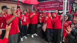 Bangkitkan Spirit Perjuangan Megawati, Rachmat Hidayat Resmikan Posko Gotong Royong Megawati di Mataram