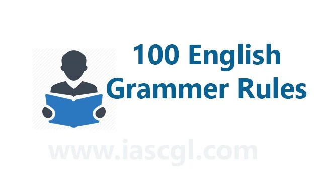 100 English Grammer rules.