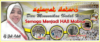 Banner Selamat Datang Haji CDR