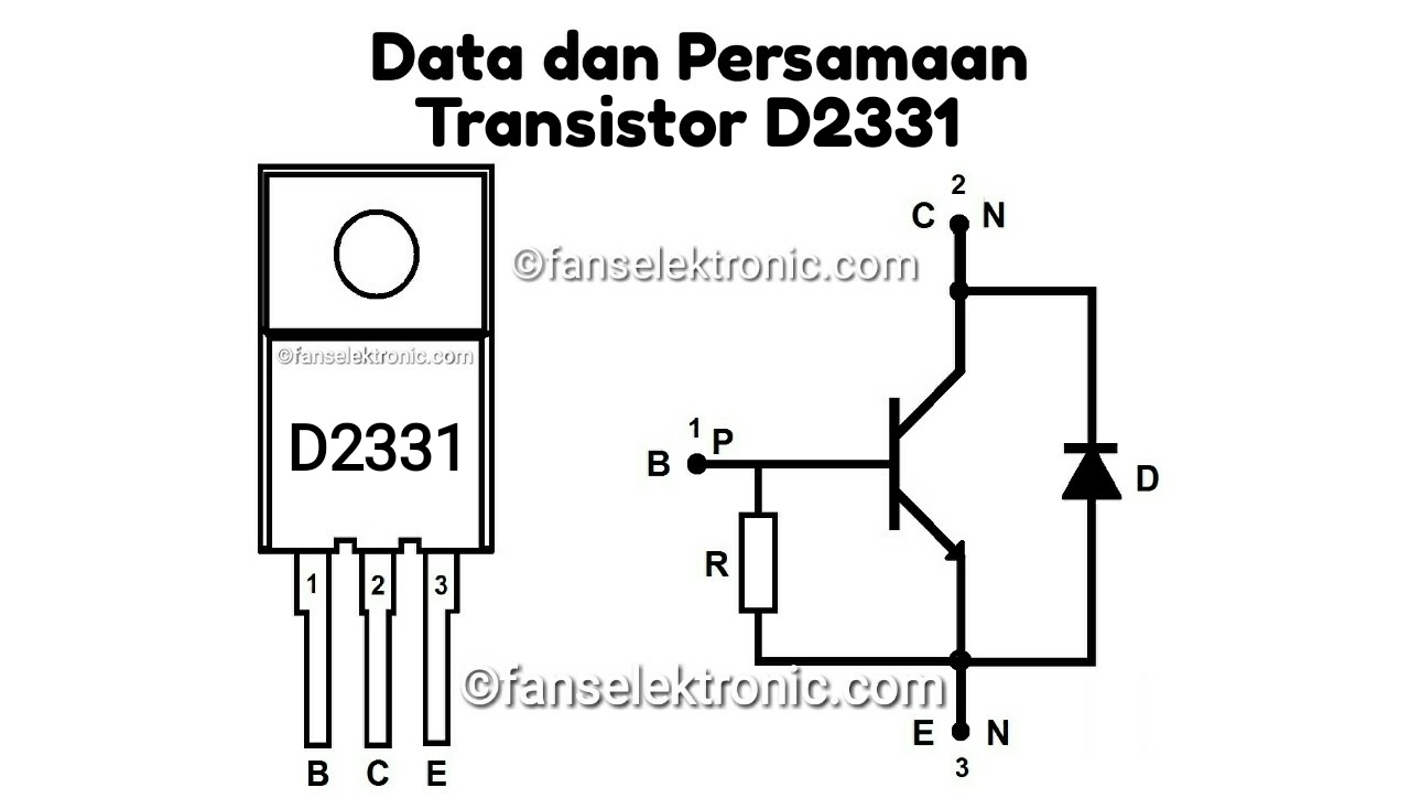 Persamaan Transistor D2331