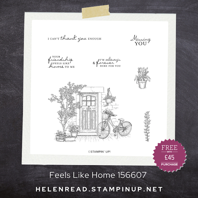 Stampin Up Feels Like Home Sale-a-Bration stamp set