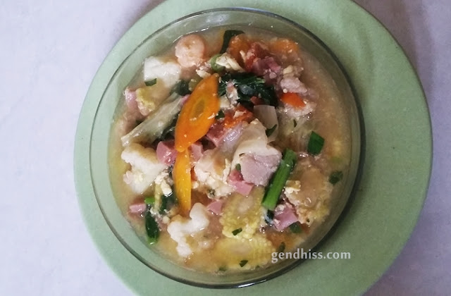 capcay sayur kuah