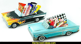 Classic Car Party Food Boxes - Hot Rod Collection  50s party ideas - 50s party decorations - 1950s Theme Party - 1950's Rock and  Roll Themed Party Supplies - 50s Rock and Roll Theme Party - 50s party decorations - 50s party props - 50s diner party