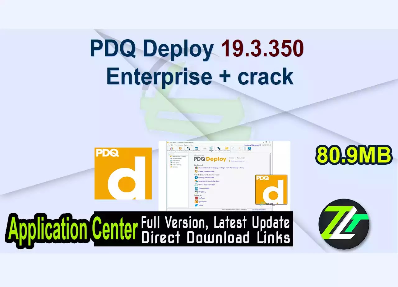 PDQ Deploy 19.3.350 Enterprise + crack