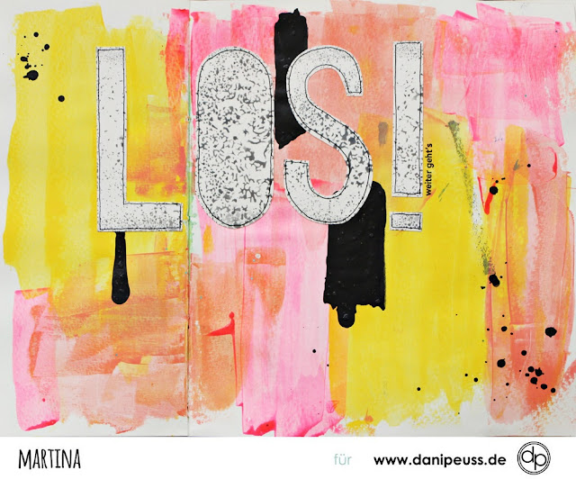 http://danipeuss.blogspot.com/2017/05/art-jounal-seite-mit-acrylfarbe-und.html
