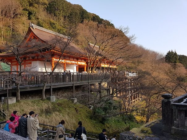 kyoto kiyomizu-dera temple okuno-in hall