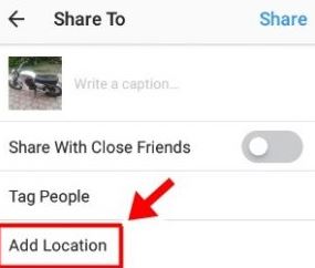 cara mengatasi Kenapa Instagram Tidak Bisa Menambahkan Lokasi