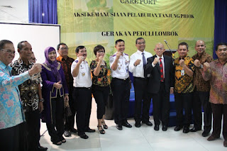 Peduli Lombok, Akhiri Rangkaian Harhubnas 2018 OP Tanjung Priok