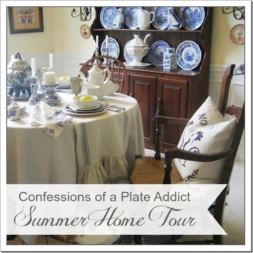 CONFESSIONS OF A PLATE ADDICT Summer  Home Tour