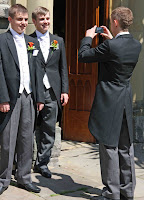 Chris & Claire's "Burnt Orange, Black & White" Wedding Day at St Chad's & Twelve in Thornton.