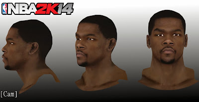 NBA 2K14 Kevin Durant Cyberface Mod