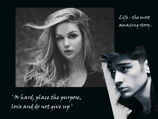 ' Or hard, place the purpose, love and do not give up '