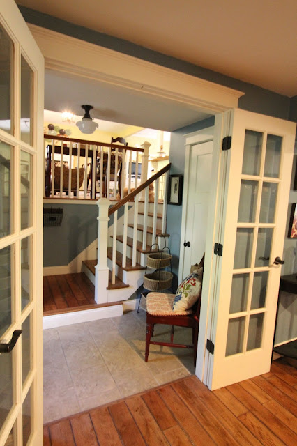 french doors off foyer via www.goldenboysandme.com