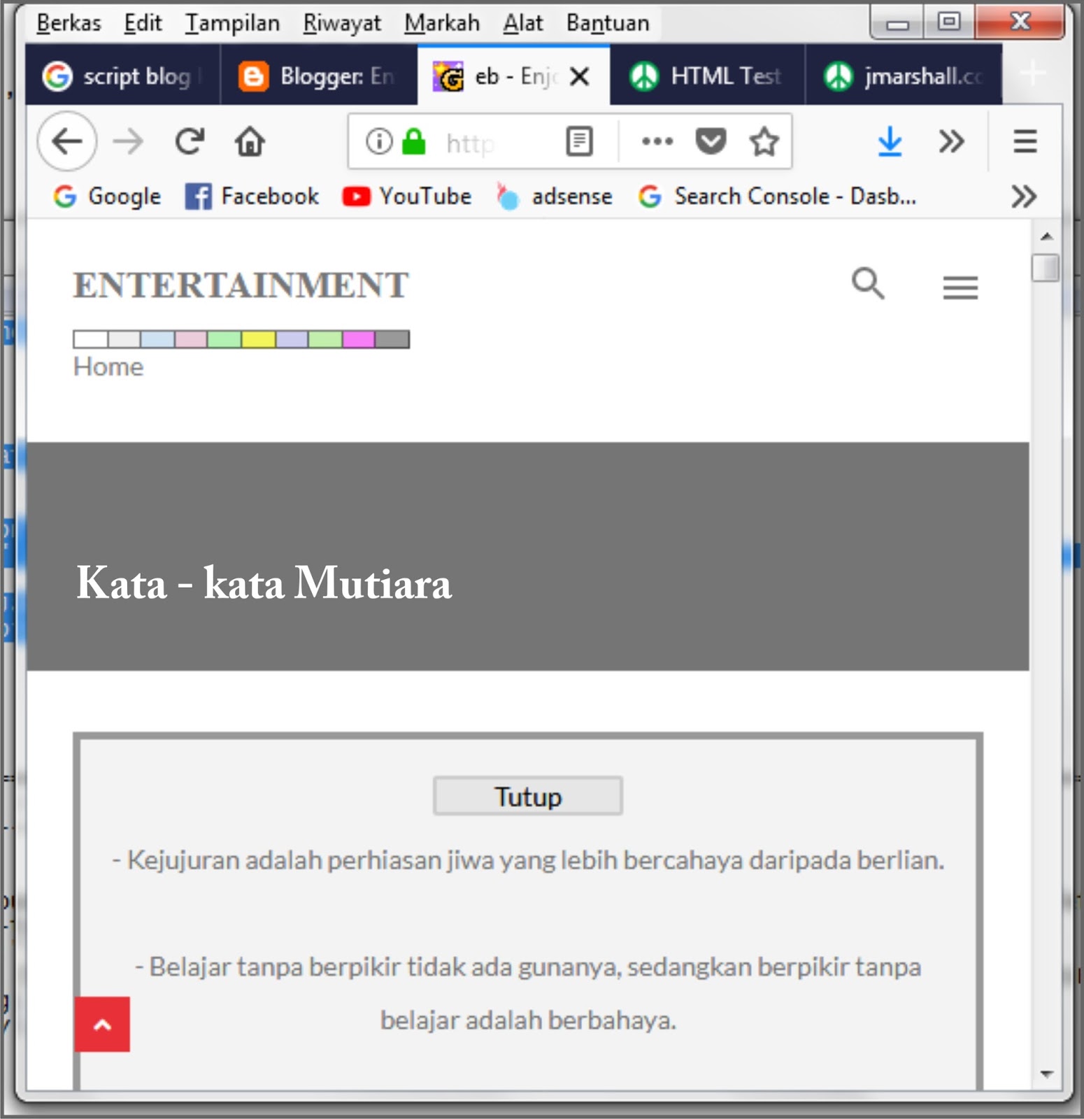 Kata Kata Gokil Entertainment