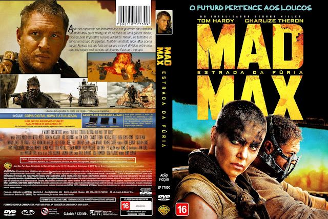 Capa DVD Mad Max Estrada Da Fúria 
