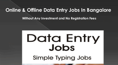 Data entry job