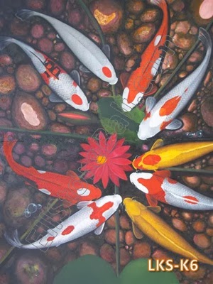 Lukisan Ikan Koi