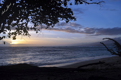 Beautiful sunset on the beach walur sunset, pantai krui pesisir-barat ,pantai walur krui