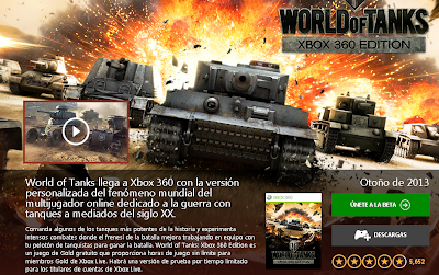 Apúntate a la Beta del juego World of Tanks