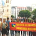 Professores da rede municipal de Mundo Novo protestam em Salvador.