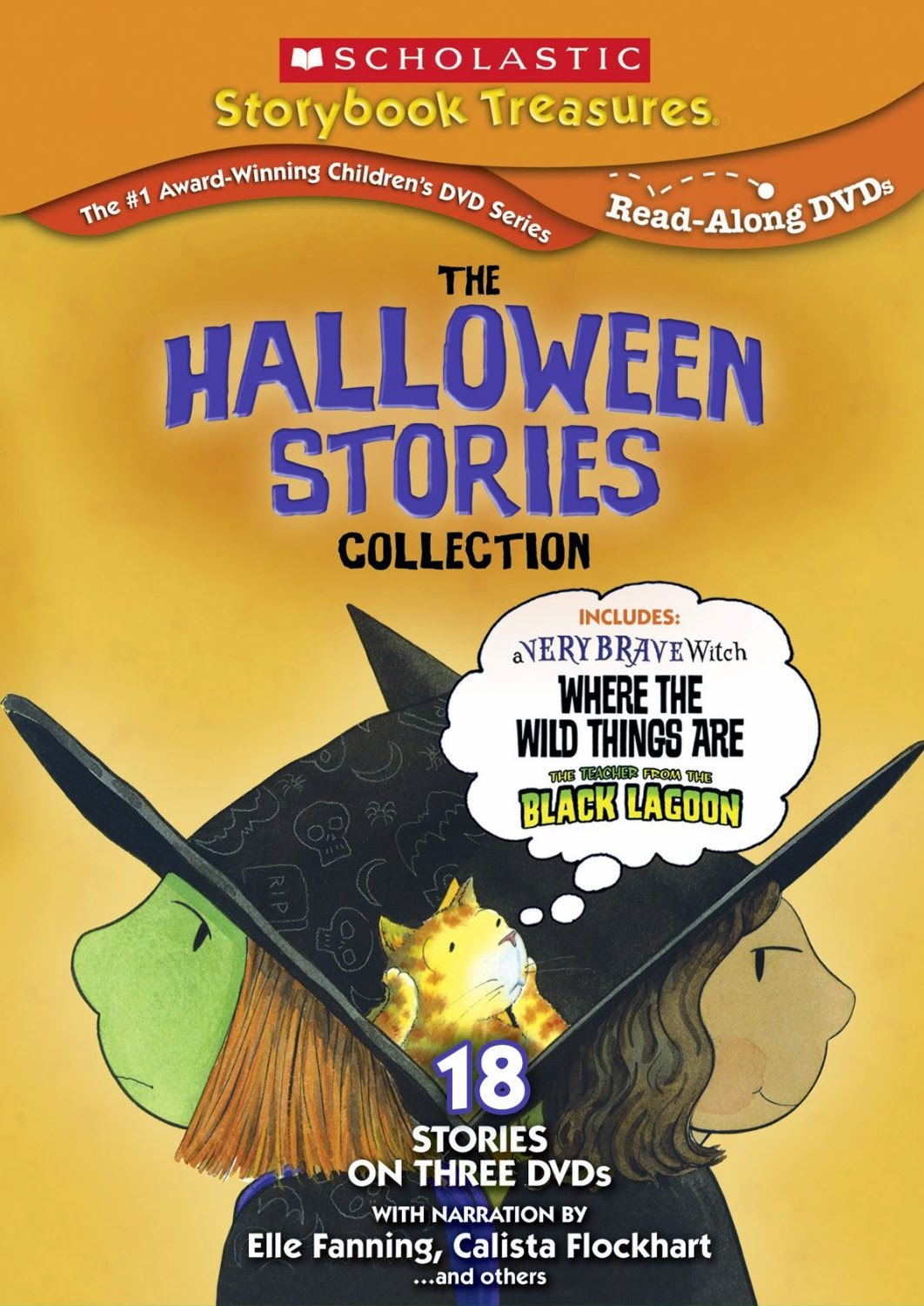 Scholastic Storybook Treasures used for Halloween Theme Week