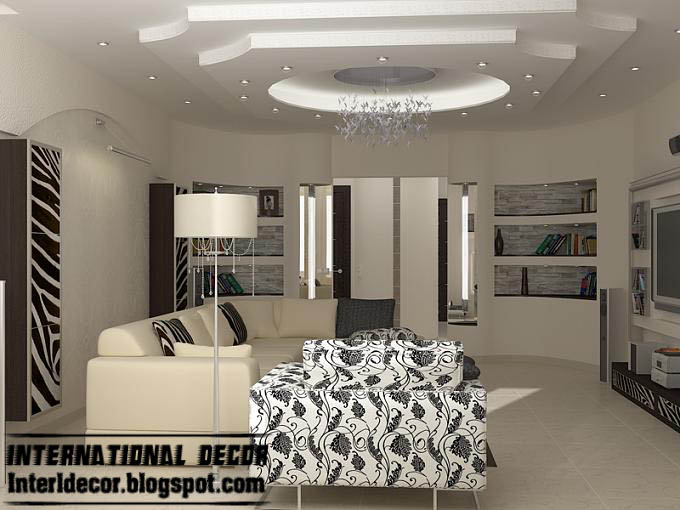Modern False ceiling designs for living room interior designs